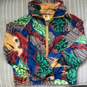 Farm rio windbreaker jacket toucan